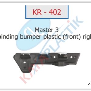 ÖN TAMPON BRAKETİ SAĞ MASTER III 960160002R