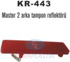 ARKA TAMPON REFLEKTÖRÜ SAĞ-SOL MASTER II 01 MOVANO II 01 TRAFIC II 06 VIVARO 06 7700353184-2607900QAB-9160858