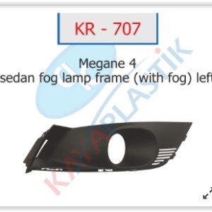 SİS FAR ÇERÇEVESİ SOL MGN 4 SEDAN MODEL SİSLİ 261522924R-261528419R