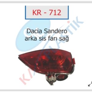 ARKA SİS FAR LAMBASI SAĞ SYMBOL-MGN 4-SANDERO JOY MODEL