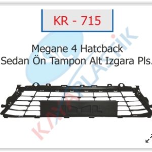 ÖN TAMPON ORTA IZGARASI MGN IV ALT PLAKA OLAN 622544180R