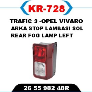 ARKA SİS LAMBASI SOL TRAFIC 3 -OPEL VIVARO