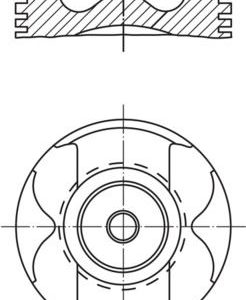 PISTON SEGMAN 0.50 83.50mm MERCEDES OM651 W176 W246 W204 C218 X204 W212 W447 W639 B906 B907 B910 A6510301117-8743340000