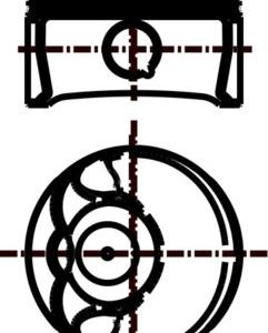 MOTOR PİSTON SEGMAN VW EOS 1.6FSI 06-08 GOLF V 1.6FSI 03-08 JETTA III 1.6FSI 05-10 03C107065AN-03C107065AM