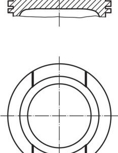MOTOR PİSTON SEGMAN STD GOLF 1.6 16V-PASSAT-JETTA-A3 BFQ-ALZ-BGU 81.01 033PI0002010086