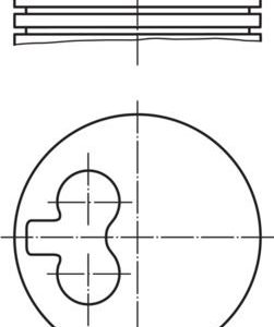 x MOTOR PİSTON SEGMAN STD P406-P605 XUD11 ATE 85.00 039PI0008910086