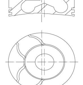 PİSTON SEGMAN 0.60 85.60mm P206-P306-P307-P406-P607-BOXER-PARTNER-EXPERT-JUMPY-C4-C5 2.0HDI-2.0JTD PKW-RHZ-RHY-DW10ATED