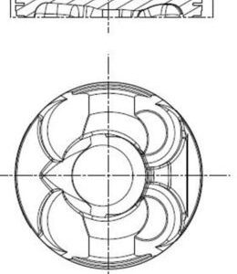 PISTON SEGMAN 0.50mm 77.50mm BMW N13 B16 F20 F30 MINI N18 R55 R56 R58 R59 R60 PEUGEOT 5FW EP6 5008 308 3008 207 CITROEN C3 C4
