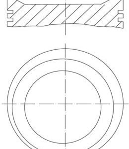PISTON SEGMAN 0.50mm 85.50mm BMW M43 B 19 3.18I 118 PS E36 E46 Z3 11251437176-11251437177-11251437179