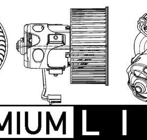 KALORIFER MOTORU BMW F07 F10 F11 F18 F12 F13 PREMIUM LINE 64119242607