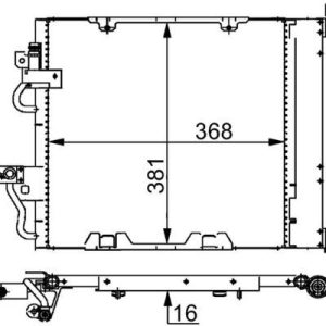 KLİMA RADYATÖRÜ KONDENSERİ OPEL ASTRA H 04 10 ZAFIRA B 05 15 1.3-1.7-1.9 CDTI-DT-DTH-DTL 13129195-93178961-1850099