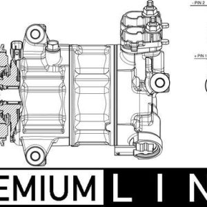 KLIMA KOMPRESORU FOCUS IV 17 KUGA III 19 PUMA 19 1.0 ECOBOOST MİLD-HYBRİD -1.5 ECOBLUE
