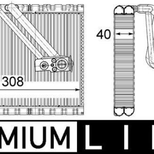 EVAPORATOR MERCEDES VITO W447 14