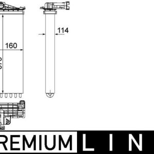 KALORİFER RADYATÖRÜ PEUGEOT P3008 09 16 P5008 09 17 DS5 11 15