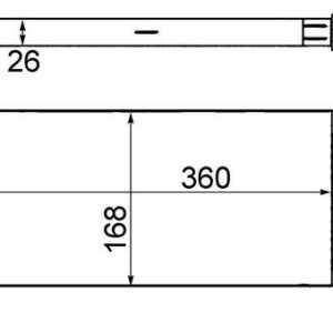 KALORIFER RADYATORU MERCEDES SPRINTER B906 . VW CRAFTER 30-35-50