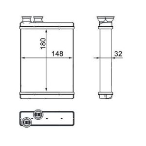 KALORİFER RADYATÖRÜ VW POLO 2015