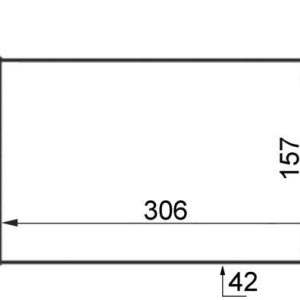 KALORİFER RADYATÖRÜ VW TRANSPORTER T4 1.9D-TD-2.0D-2.4D-2.5D-TD ARKA 306x157x42 AC /- 701819031A-701819031B