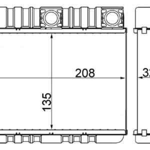 KALORIFER RADYATORU BMW E46 98 05 E83 06 11
