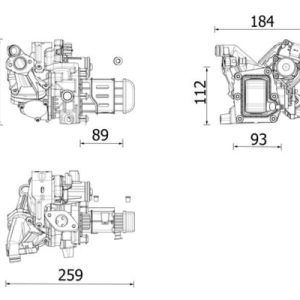 EGR VALFİ C4-C5-JUMPER-JUMPY-BOXER-508-5008-308-3008-KUGA II-MONDEO-FOCUS III 2.0 BlueHdi-TDCI