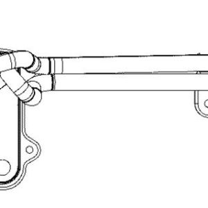 YAĞ SOĞUTUCUSU VW EOS 1.4TSI-1.6FSI 06 GOLF V 1.4FSI-1.4TSI 03-08 03C117021J