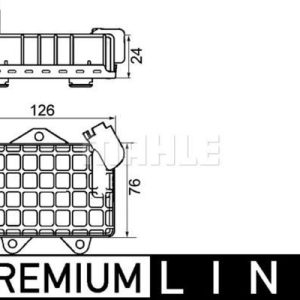 YAG SOGUTUCUSU MERCEDES OM604 OM605 OM606 W202 W124 W210 A6061800365