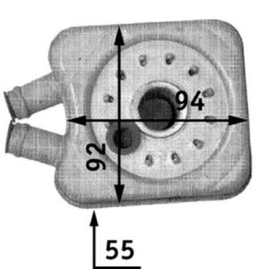 YAĞ SOĞUTUCU BORA-CADDY-GOLF-JETTA-PASSAT-POLO-T4-LT35-IBIZA-LEON-A6-A4 1.9-2.5TDI ACV-ANJ-BJK 068117021A-068117021B