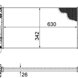 RADYATÖR BIPPER-NEMO-FIORINO 1.3 1330.Y1-51790636