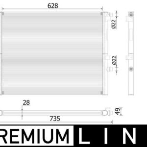 ILAVE SU RADYATORU BMW B48 B58 G30 F90 G31 G32 G11 G12 G15 F92 G16 F93 G14 17118484638