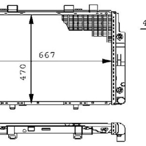 MOTOR SU RADYATORU MERCEDES S-CLASS W140 91 98 A1405001603