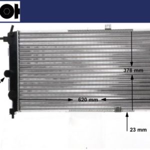 RADYATÖR VECTRA A 90-95 CALIBRA A 94-97 AC KLİMASIZ OTOM 618x375x28 1300133-1300135