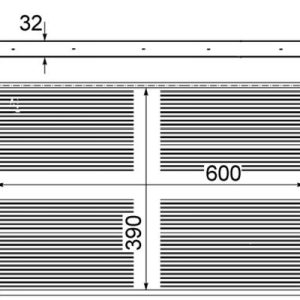 MOTOR SU RADYATORU MEKANIK SANZ. BMW F25 PREMIUM LINE 17118623368-17117823567