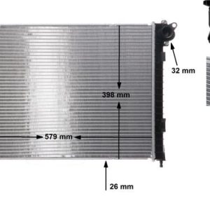 MOTOR SU RADYATORU MINI R50 R53 01 06 R52 04 08 17117570821