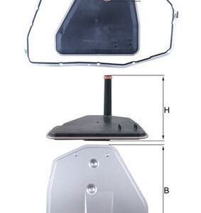 HİDROLİK FİLTRE CONTA İLE AUDI A4 04-09 -A6 2.7-2.8-3.0-3.2-4.2 04-11 -A8 2.8-3.0-3.2-4.2 03-10 -VW PHAETON 3.0 04-16 09L321371A-09L325429