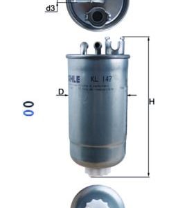 YAKIT FİLTRESİ PUNTO-LEON-TOLEDO II-OCTAVIA-BORA-GOLF IV-PASSAT-LT 28-35-LT 28-46 1.9 TDI 1J0127401A-1J0127401B-1J0127399A