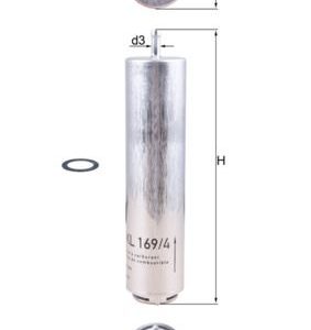 YAKIT FILTRESI BMW E81 E82 E87 E88 E90 E46 E60 F10 F06 F07 E65 F01 E83 E70 F15 F16 E70 E71 F15 F16 MINI R55 R56 R57 R59 R60 R61 13327811227