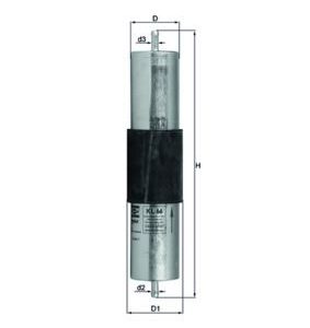 YAKIT FILTRESI BMW M42 M43 M50 M52 E36 E46 E39 E38 E31 13321702632