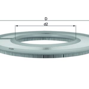 HAVA FILTRESI MERCEDES M102 W123 S123 W124 S124 A0020941604