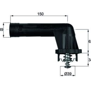 TERMOSTAT 95 C BMW E34 E36 M43 11531739755