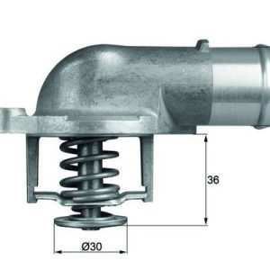 TERMOSTAT KOMPLE 87C VW TRANSPORTER T5-MUTIVAN V-TOUAREG 2.5 TDI 03-09 AXD 070121114