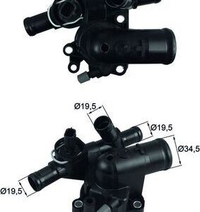 TERMOSTAT KOMPLE 89C LGN II-III 2.0 05 MGN II 2.0DCİ 05 LATITUDE 2.0DCİ 11 QASHQAI 1.5-2.0DCİ 07 8200907234-8200801570-8200801571