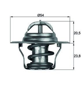 TERMOSTAT BORA-CADDY-GOLF-PASSAT-POLO-T5-SHARAN-OCTAVIA-FABIA-TOLEDO-IBIZA-CORDOBA-A3-A4-A6-TT 87C 050121113C-MN980137