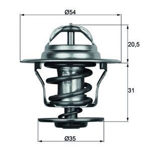 TERMOSTAT A3-A4-A6-BORA-CADDY II-GOLF-JETTA II-PASSAT-POLO-T4-T5-OCTAVIA-CORDOBA-IBIZA-FABIA-FELICA 044121113-1002788