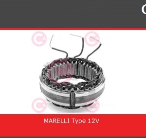 ALTERNATÖR STATÖR 12V-65A TMPR-TIPO-UNO-DOGAN-R19 KLİMALI