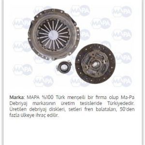 DEBRIYAJ SETI RULMANLI BMW M42 B18 M41 D17 E36 93 98 M43 B18 E34 Z3 E36 95 98 21211223571