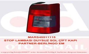 STOP LAMBASI DUYSUZ SOL ÇİFT KAPI PARTNER-BERLINGO EM 6350.H2
