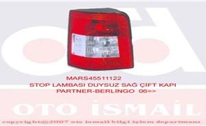 STOP LAMBASI DUYSUZ SAĞ ÇİFT KAPI PARTNER-BERLINGO 06 6351.CX