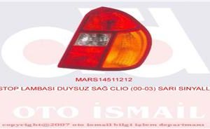 STOP LAMBASI DUYSUZ SAĞ CLIO 00-03 SARI SİNYALLİ 7700433744