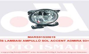 SİS LAMBASI AMPULLÜ SOL ACCENT ADMIRA 03 9220125500