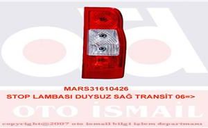 STOP LAMBASI DUYSUZ SAĞ TRANSİT V348-V347 06 14 6C1113404AD 1435880 1459901 T199078