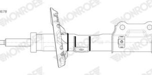 AMORTİSÖR ÖN SAĞ HYUNDAI KONA 1.6L G4FJ 16- / 1.6L D4FE CRDi e-VGT 18- / 1.6L G4LE GDİ Hybrid 20-